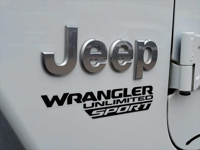 used 2020 Jeep Wrangler Unlimited car, priced at $27,987