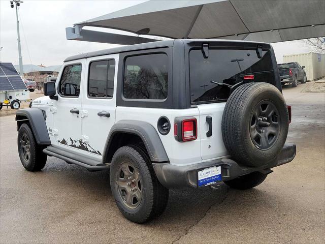 used 2020 Jeep Wrangler Unlimited car, priced at $27,987