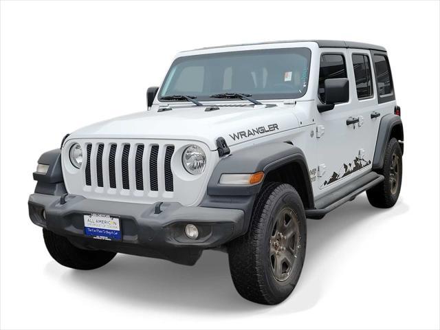 used 2020 Jeep Wrangler Unlimited car, priced at $27,987