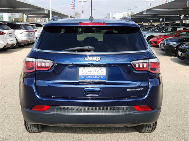 used 2020 Jeep Compass car, priced at $17,987