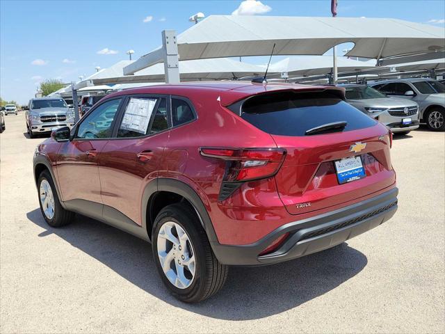 new 2025 Chevrolet Trax car, priced at $22,710