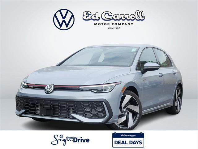 new 2025 Volkswagen Golf GTI car, priced at $33,012