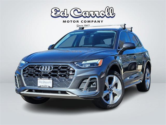 used 2022 Audi Q5 car, priced at $35,987