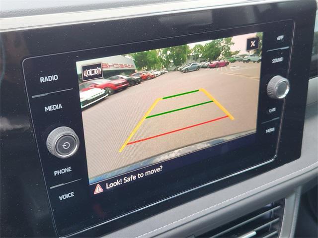 new 2025 Volkswagen Taos car, priced at $31,100