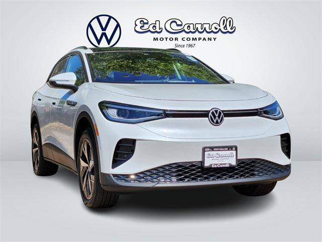 new 2025 Volkswagen ID.4 car, priced at $45,118
