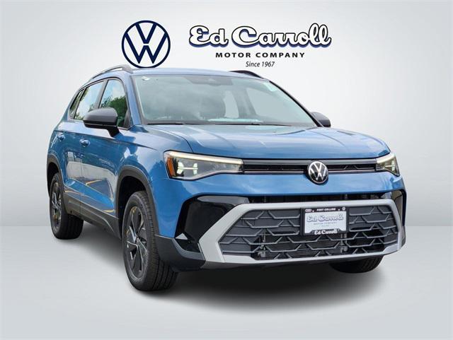 new 2025 Volkswagen Taos car, priced at $25,449