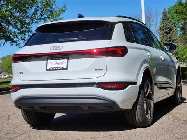 new 2025 Audi Q6 e-tron car, priced at $74,335