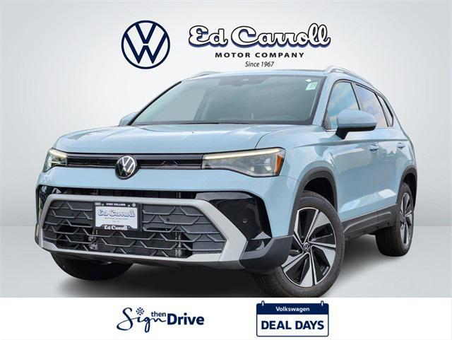 new 2025 Volkswagen Taos car, priced at $30,215