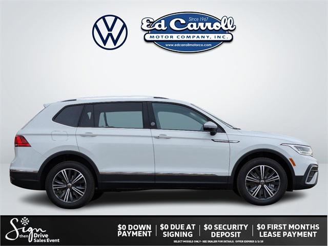 new 2024 Volkswagen Tiguan car, priced at $34,171