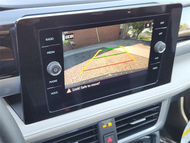 new 2025 Volkswagen Taos car, priced at $34,259