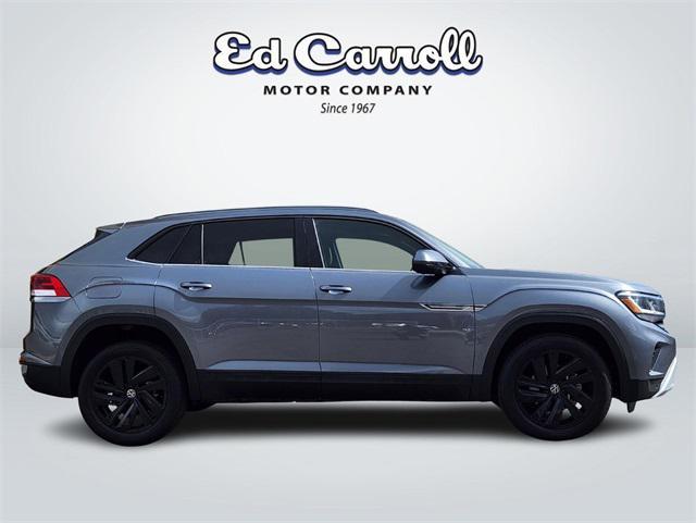 used 2022 Volkswagen Atlas Cross Sport car, priced at $29,874