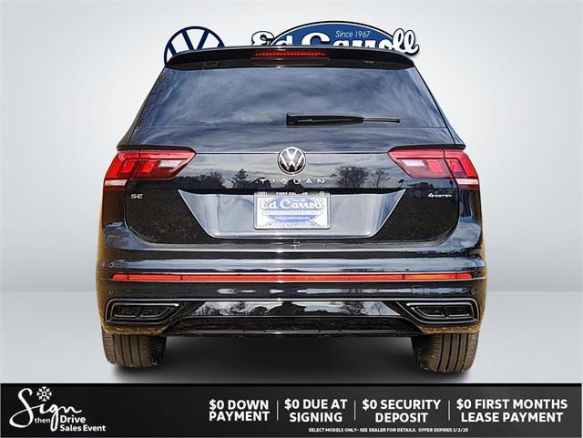 new 2024 Volkswagen Tiguan car, priced at $35,935