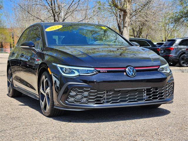 used 2024 Volkswagen Golf GTI car, priced at $34,587