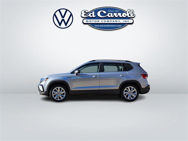 used 2023 Volkswagen Taos car, priced at $23,498