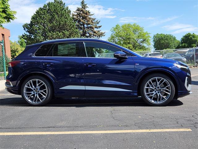 new 2025 Audi Q4 e-tron car, priced at $61,835