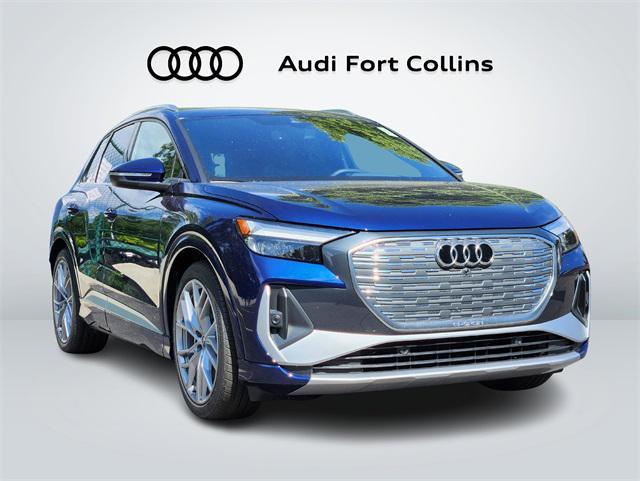 new 2025 Audi Q4 e-tron car, priced at $61,835