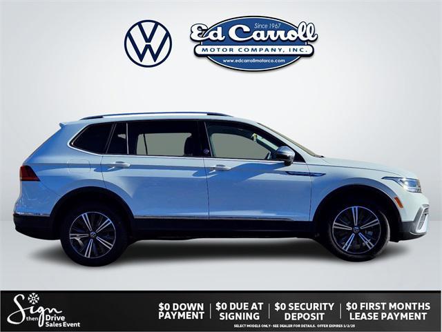 new 2024 Volkswagen Tiguan car, priced at $33,846