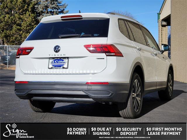 new 2024 Volkswagen Tiguan car, priced at $33,846