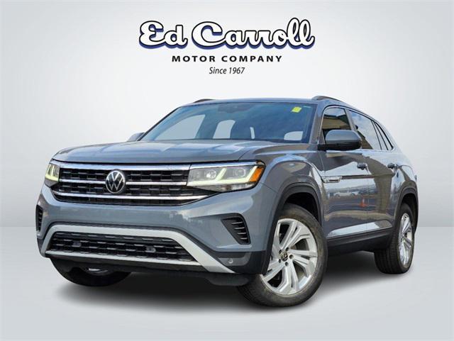 used 2021 Volkswagen Atlas Cross Sport car, priced at $25,987