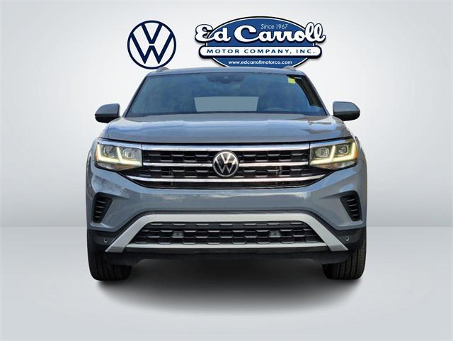 used 2021 Volkswagen Atlas Cross Sport car, priced at $27,399