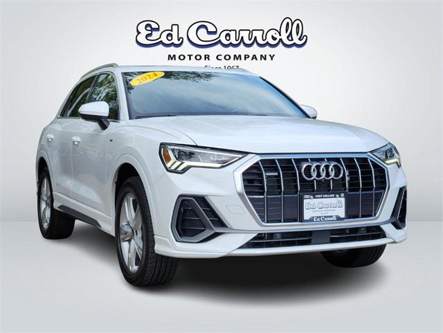 used 2024 Audi Q3 car, priced at $34,995