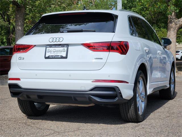 used 2024 Audi Q3 car, priced at $34,995
