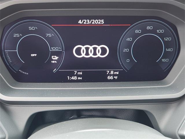 new 2025 Audi Q4 e-tron car, priced at $62,680