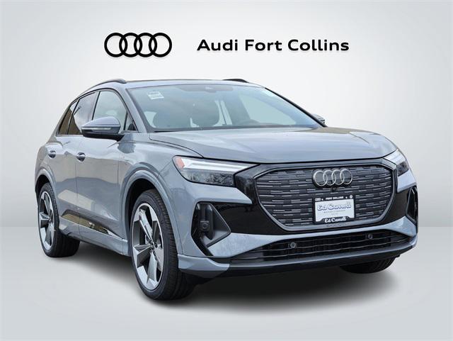 new 2025 Audi Q4 e-tron car, priced at $62,680