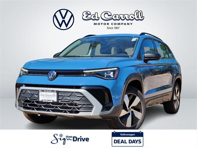 new 2025 Volkswagen Taos car, priced at $26,945