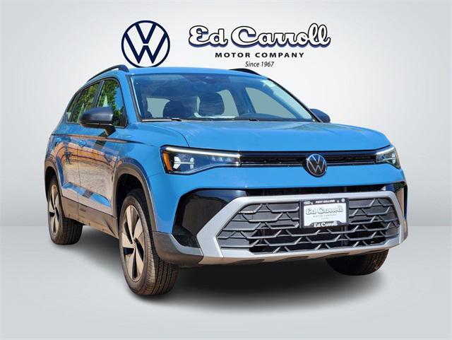 new 2025 Volkswagen Taos car, priced at $26,345
