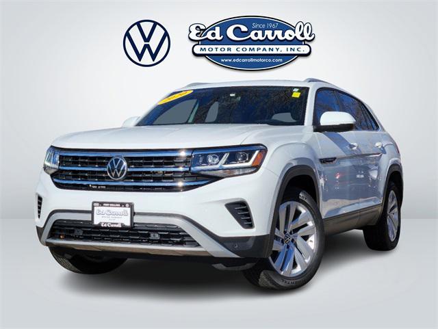 used 2020 Volkswagen Atlas Cross Sport car, priced at $24,177