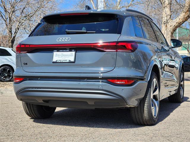 new 2025 Audi Q6 e-tron car, priced at $74,920