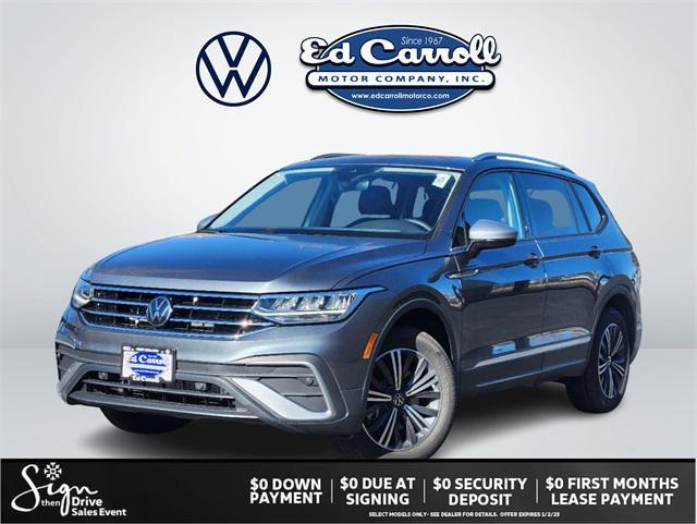 new 2024 Volkswagen Tiguan car, priced at $33,596