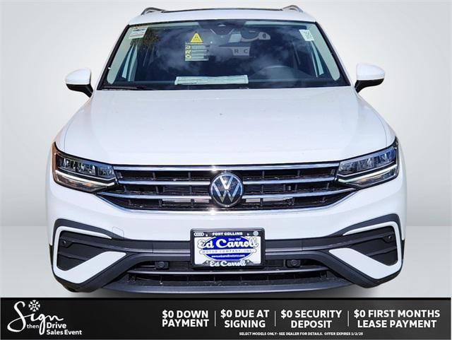 new 2024 Volkswagen Tiguan car, priced at $34,652