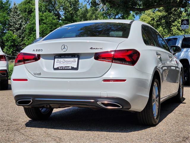 used 2020 Mercedes-Benz A-Class car, priced at $23,157