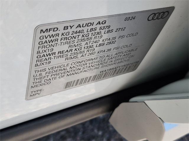 new 2024 Audi Q5 car, priced at $53,900
