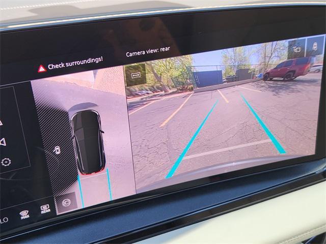 new 2025 Audi Q6 e-tron car, priced at $76,540