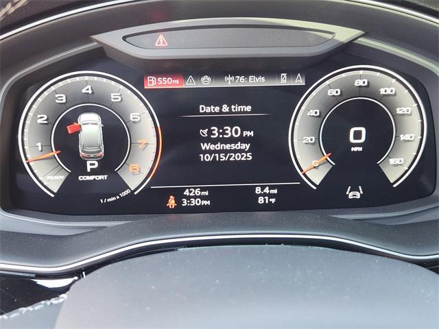 new 2025 Audi Q7 car, priced at $73,395