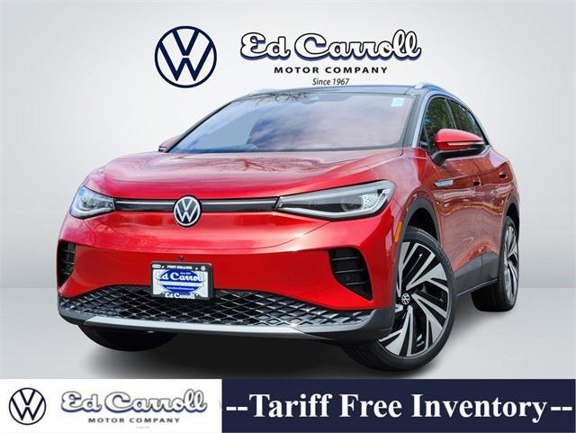 new 2025 Volkswagen ID.4 car, priced at $53,464