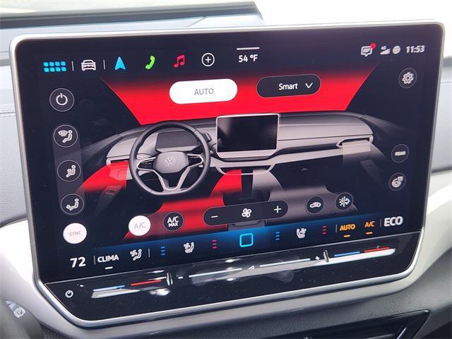 new 2025 Volkswagen ID.4 car, priced at $53,416