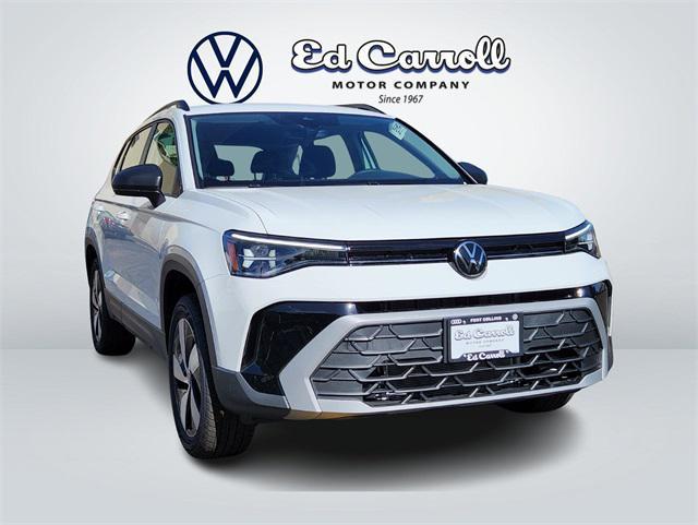 new 2025 Volkswagen Taos car, priced at $27,376