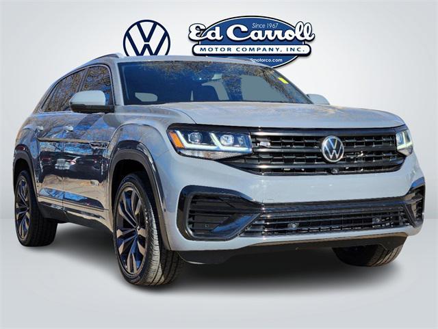 used 2021 Volkswagen Atlas Cross Sport car, priced at $34,347