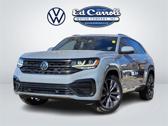 used 2021 Volkswagen Atlas Cross Sport car, priced at $34,347