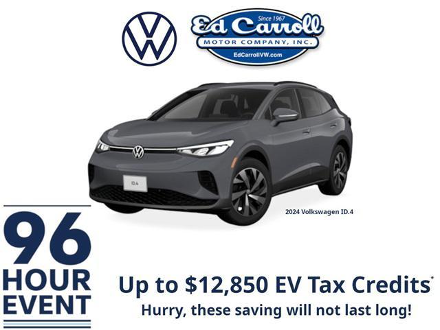 new 2024 Volkswagen ID.4 car, priced at $56,031