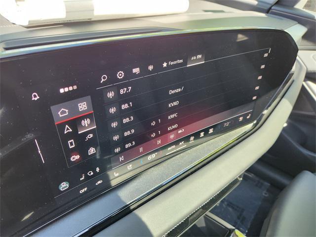 new 2025 Audi Q6 e-tron car, priced at $75,515