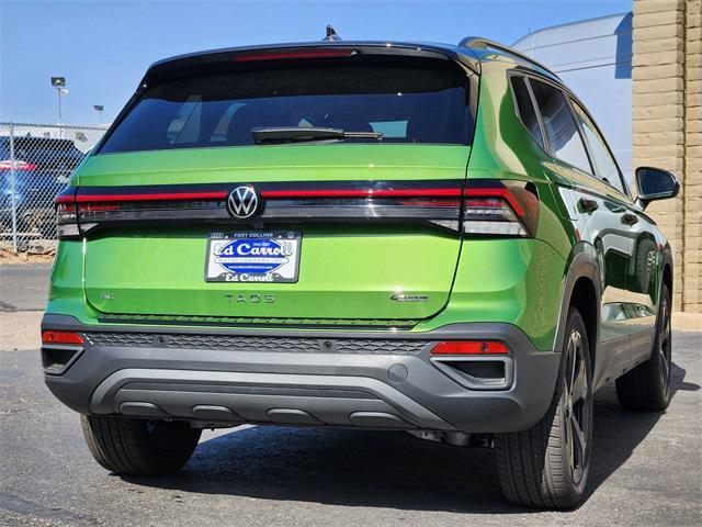 new 2025 Volkswagen Taos car, priced at $32,038