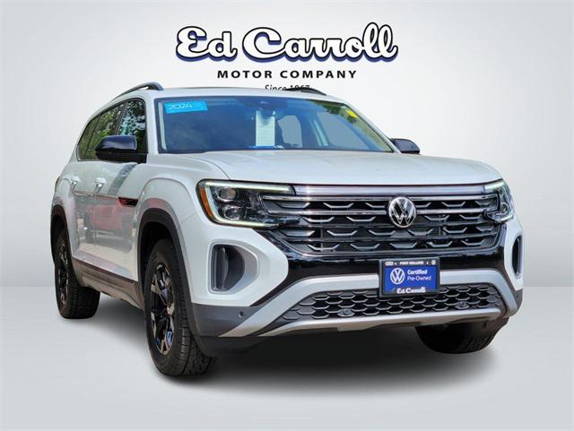 used 2024 Volkswagen Atlas car, priced at $44,987