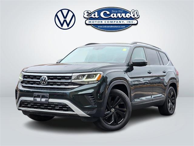 used 2022 Volkswagen Atlas car, priced at $30,869