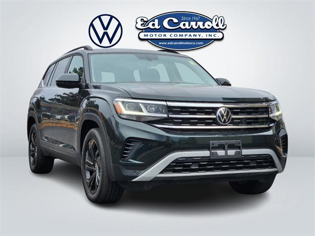 used 2022 Volkswagen Atlas car, priced at $30,869