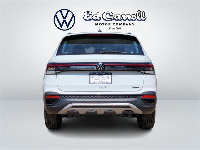 new 2025 Volkswagen Taos car, priced at $26,101